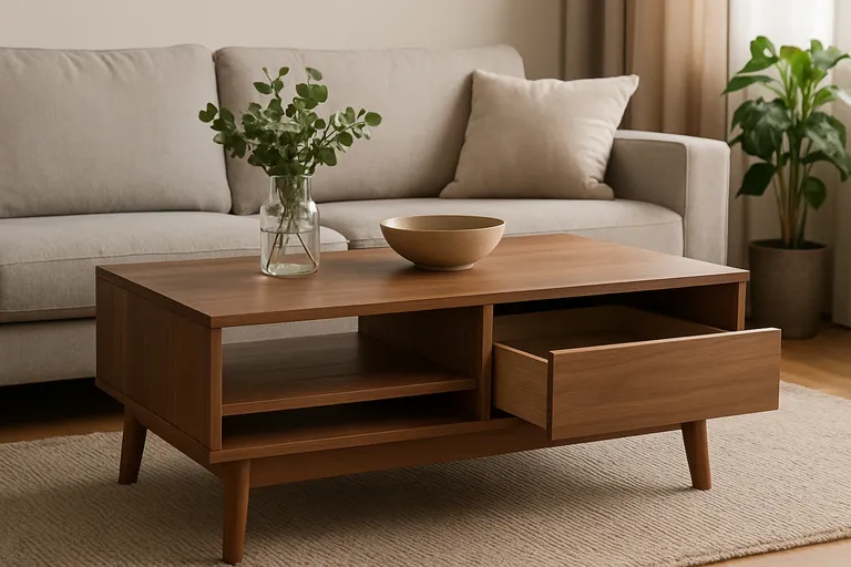 Efficiënt en stijlvol: De perfecte salontafel voor jouw woonkamer